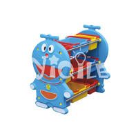 Kindergarten furniture plastic Doraemon modeling toy storage for children