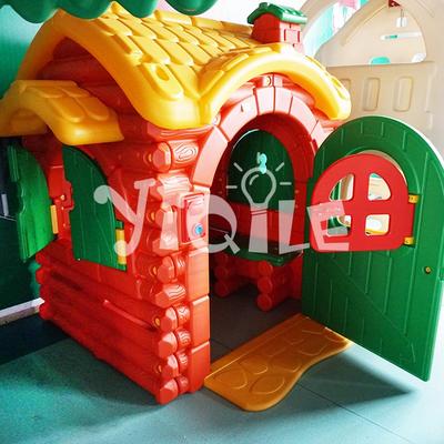 Kids forest house plastic playhouse with the audible doorbell for sale